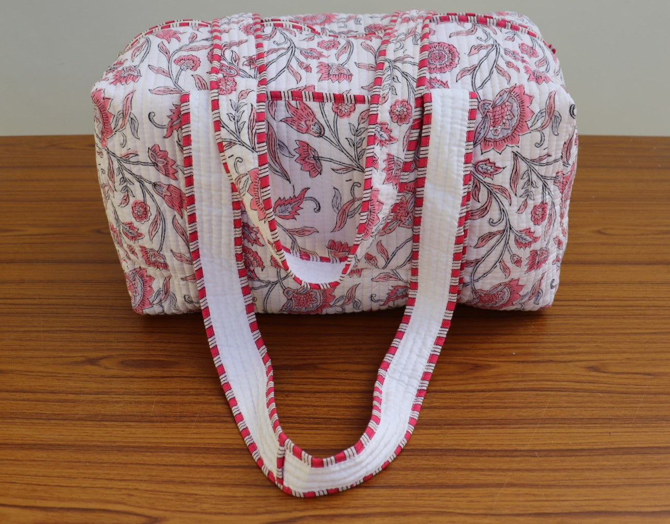 Hand made 2024 cotton quilted bag