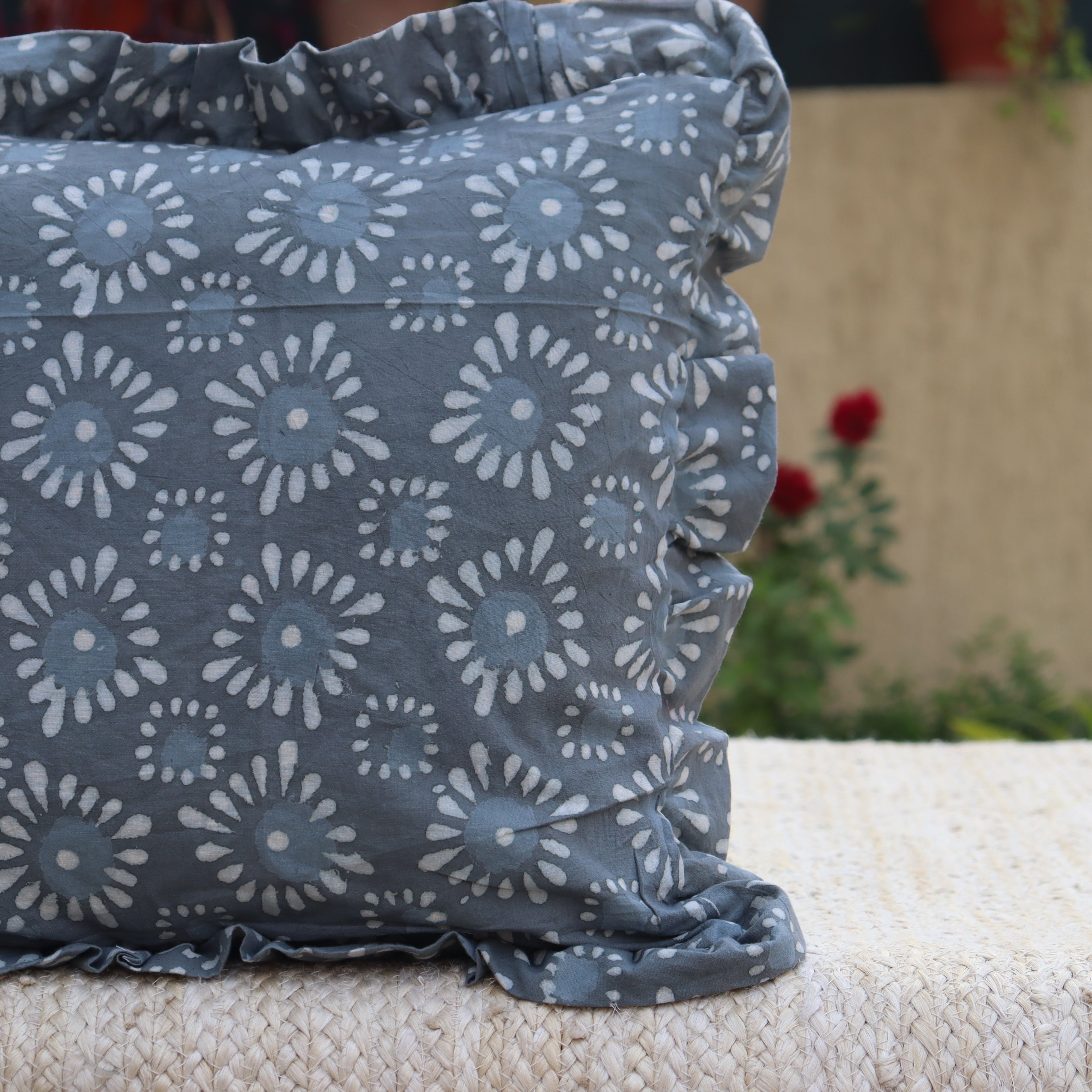 Handicraft cushion cover best sale